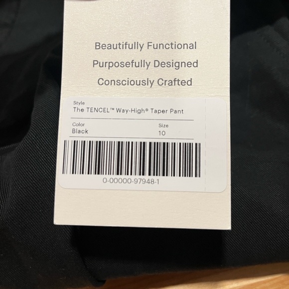 NWT Everlane The Tencel Way High Taper Pant - Picture 16 of 16
